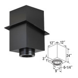 6" DuraTech 24" Square Ceiling Support Box - 6DT-CS24