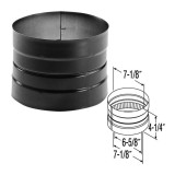 7'' DuraBlack Double-Skirted Stovetop Adapter