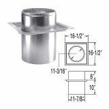 7" DuraPlus Firestop Radiation Shield - 7DP-FRS