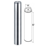 8'' x 60'' DuraTech Stainless Steel Chimney Pipe