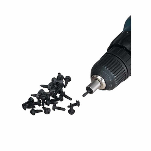 #8 1/2" Self-Drilling Black Screws Pack of 500 #8 1/2" Self-Drilling Black Screws Pack of 500