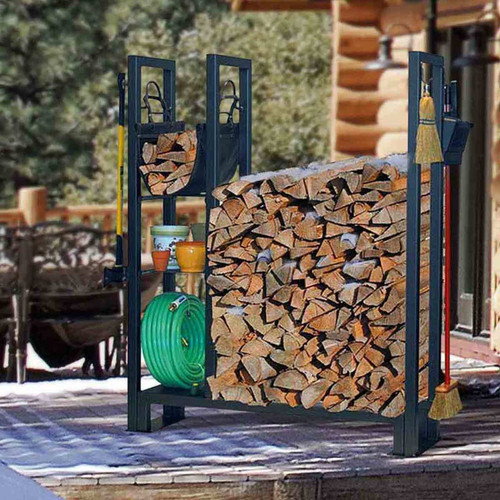 Outdoor Log Rack