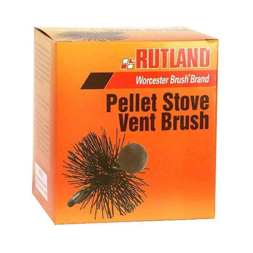 Rutland 4 Pellet Stove / Dryer Vent Brush with 20' Handle