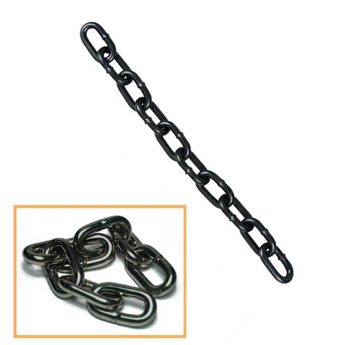 Link Chain-Hammered Steel
