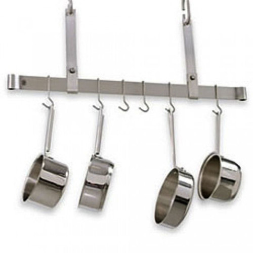 36" Adjustable Ceiling Bar Rack-Stainless steel
