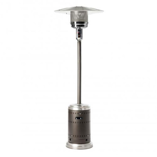Ash and Stainless Steel Finish Patio Heater - 46,000 BTU