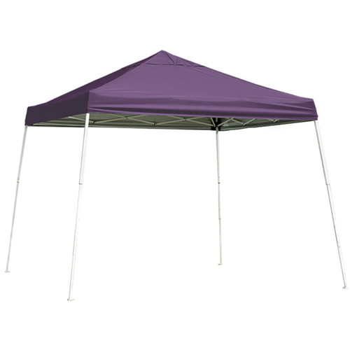 Pop-Up HD 10' x 10' Slant Leg Canopy -  Purple