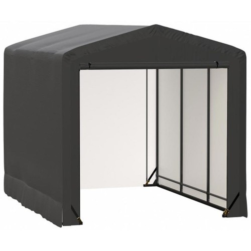 ShelterTube 10' x 14' x 10' Wind & Snow-Load Rated Garage - Gray