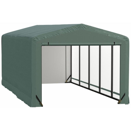 ShelterTube 10' x 23' x 8' Wind & Snow-Load Rated Garage - Green