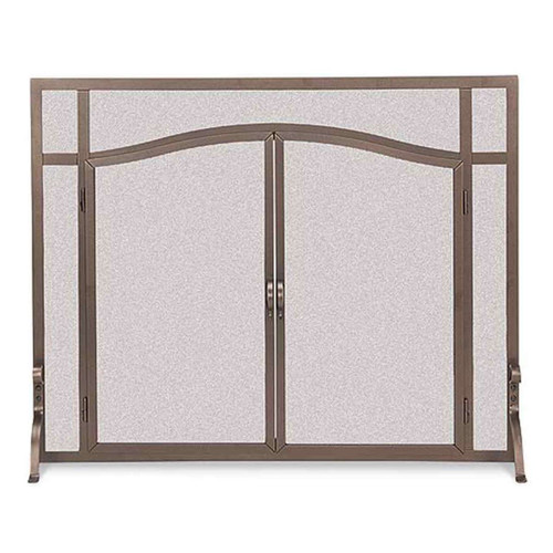 Pilgrim Forged Iron Arched Door Screen - BB