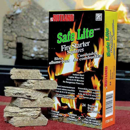 Safe Lite Fire Starters - 24 Squares