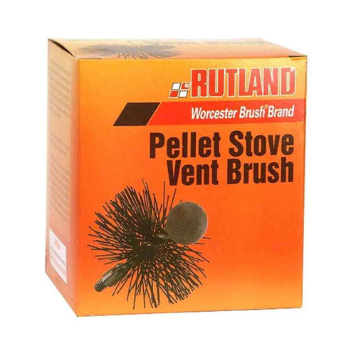 4" Round Pellet Stove and Dryer Vent Brush