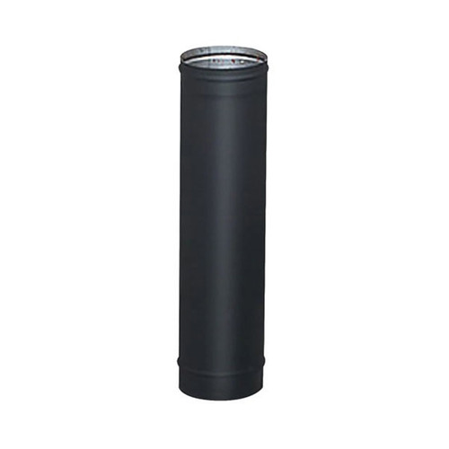 Heat-Fab 6 x 18 Black Stovepipe