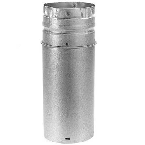 DuraVent 3PVP-06 PelletVent Pro 3 x 6 Pipe Stainless Steel Inner Galvalume Outer