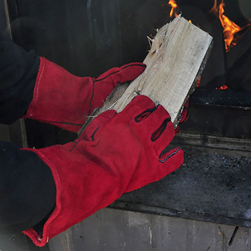 Wood Burners Gloves - RED