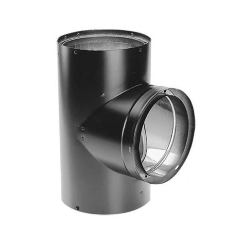 8 x 18 DVL Double-Wall Black Stove Pipe - 8DVL-18