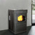 Magnum Baby Countryside Agri-Fuel Pedestal Pellet Stove  with Black Door