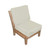 Natural Miami Sectional Chair Insert w/ Cushion