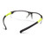 Pyramex Sitecore Safety Glasses - Gray and Lime Frame