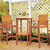 ACHLA Designs Eucalyptus 30" Bar Table - Natural Oil Design