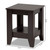 Baxton Studio Audra Modern and Contemporary  Brown Finished Wood End Table