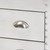 Baxton Studio Serge French Industrial Silver Metal 3-Drawer Accent Storage Cabinet