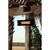 Black Steel Wall Mounted Infrared Patio Heater - Electric - 1500W