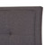 Baxton Studio Lea Modern and Contemporary Dark Grey Fabric Queen Size Storage Platform Bed