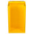Edsal 3.4-Gal. Stackable Plastic Storage Bin in Yellow