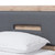 Baxton Studio Pandora Modern and Contemporary Dark Gray and Light Brown Two-Tone 2-Drawer Twin Size Storage Platform Bed