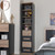 Baxton Studio Pandora Modern and Contemporary Dark Gray and Light Brown Two-Tone 4-Drawer Storage Cabinet