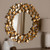 Baxton Studio Soleil Modern and Contemporary Antique Gold Finished Butterfly Accent Wall Mirror