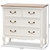 Baxton Studio Amalie Antique French Country Cottage Two-Tone White and Oak Finished 4-Drawer Accent Storage Cabinet