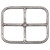 18" Stainless Steel Rectangle Fire Ring - FR-2421S