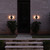 Solar LED Architectural Wall Accent Light - Motion Sensor - Bronze or Black Finish - Gama Sonic