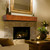 60" Lexington Fireplace Shelf by Pearl Mantels - Medium Rustic Finish
