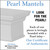 48" Henry MDF Fireplace Shelf by Pearl Mantels - White Paint Finish