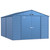Arrow Select 10' x 14' Steel Storage Shed -  Blue Gray