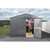 Arrow Select 10' x 14' Steel Storage Shed -  Charcoal