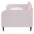 Baxton Studio Kaya Modern and Contemporary Pink Velvet and Wood Full Size Daybed