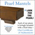 72" Shenandoah Distressed Medium Oak Fireplace Shelf by Pearl Mantels