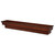 60" Auburn Distressed Cherry Finished Fireplace Shelf by Pearl Mantels