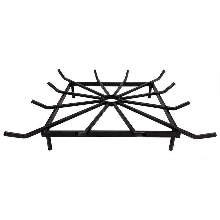 28" Heavy Duty Steel Square Outdoor Fire Pit Grate