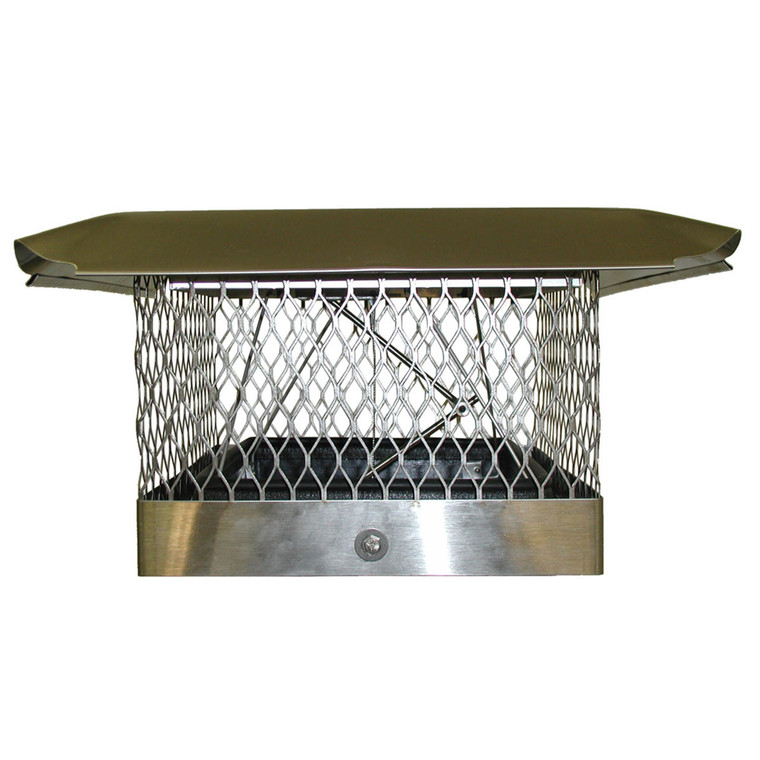 8" x 8" Energy Saving Steel Top Damper Plus