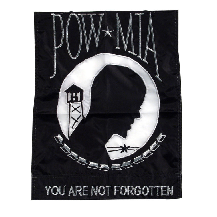 POW MIA Garden Flag - 12" x 18"