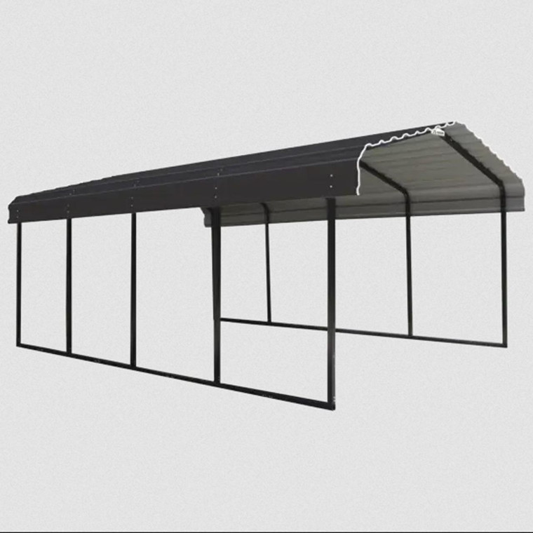 Arrow Carport 12 x 20 x 7 Ft. - Charcoal