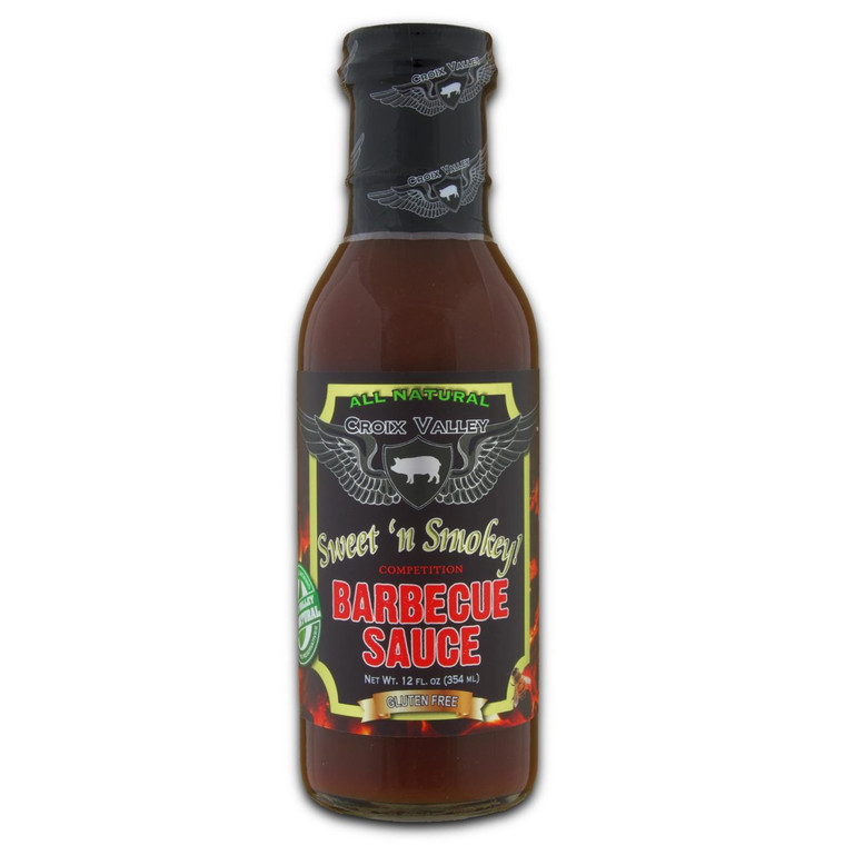 Croix Valley Sweet N Smokey Competition BBQ Sauce - 12 fl oz (354 ml)