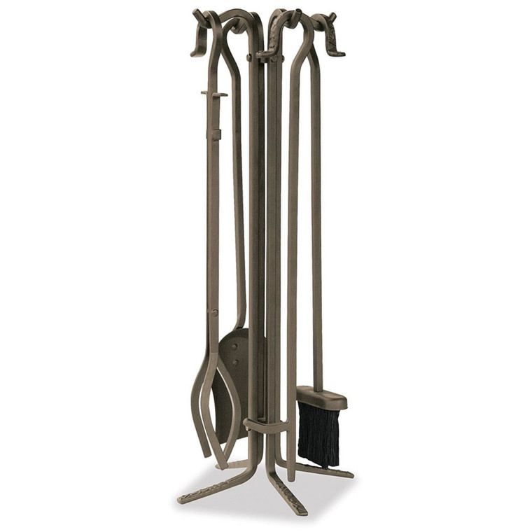 5-Piece Fire Tool Set in Bronze