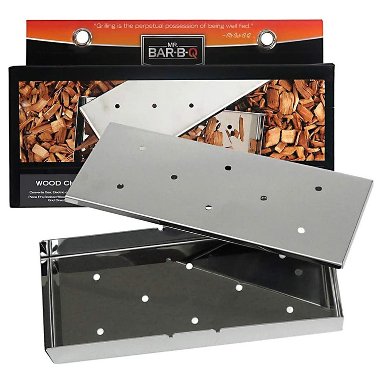 Stainless Steel Smoker Box With Lid
