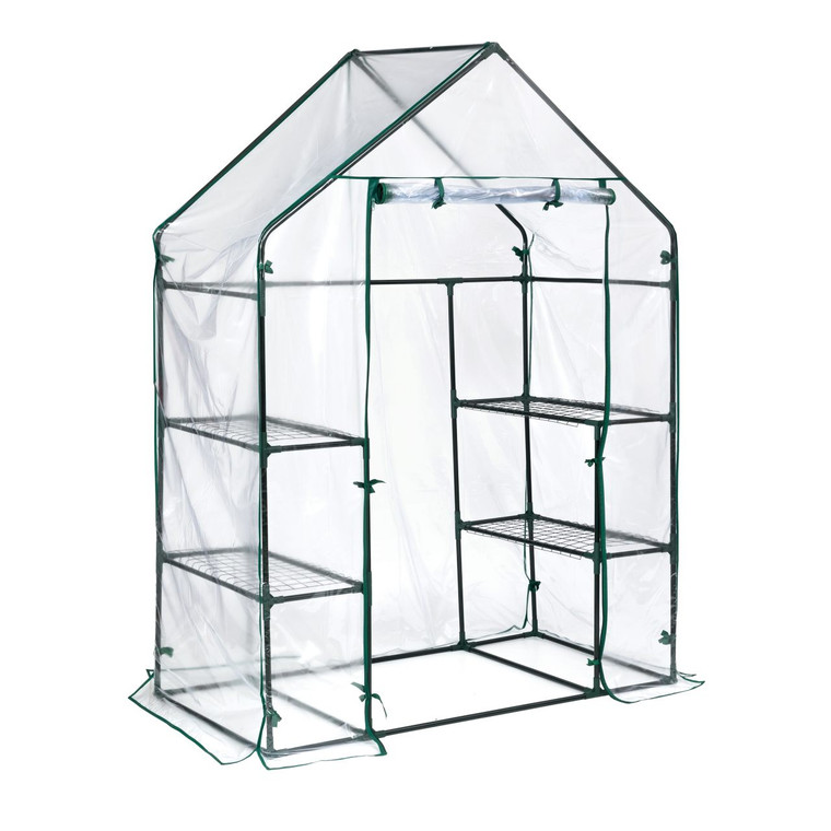 Grow IT 4' 8" x 29" x 6' 5" Small Greenhouse - Clear Cover